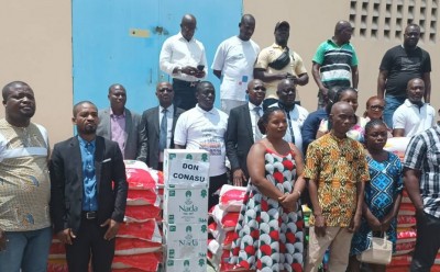 Côte d'Ivoire : En attendant leur libération, soutien aux 49 soldats arrêtés au Mali, don de vivres aux familles des détenus