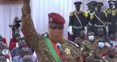 Burkina Faso : Le capitaine Ibrahim Traoré officiellement investi Président de la transition