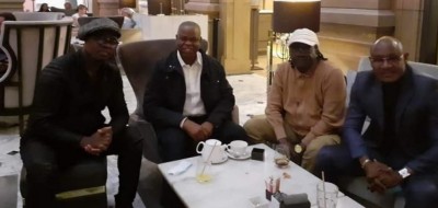 Côte d'Ivoire : Depuis la  France, Katinan s'informe auprès des artistes exilés sur l'évolution des discussions entamées avec KKB pour leur retour