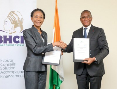 Côte d'Ivoire : Logements sociaux, Bruno Koné signe un accord de partenariat avec la BHCI pour résorber le déficit de 600 mille logements