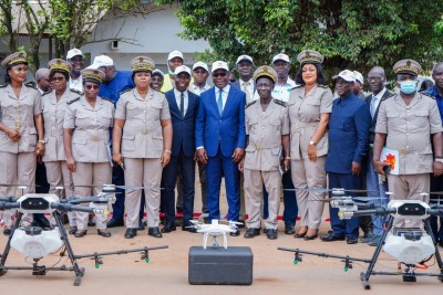 Côte d'Ivoire :    Lutte contre le paludisme, le pays se dote de drones pour la démoustication, une campagne lancée dans des régions à fort tôt palustre
