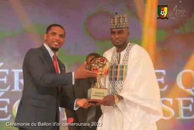 Cameroun : Marou Souaibou et Monique Ngock récompensés ballon d'or masculin et féminin 2022