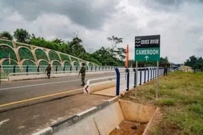 Cameroun : Inauguration du pont du fleuve Cross - River sur l'autoroute reliant le Cameroun au Nigeria
