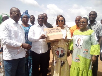 Côte d'Ivoire : Depuis Gagnoa, Abel  Djohoré affirme que dans la vie politique ivoirienne, le RHDP est  le « Paradis sur terre »