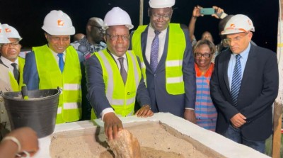Côte d'Ivoire : Lancement des travaux de construction de la nouvelle maternité de Sakassou