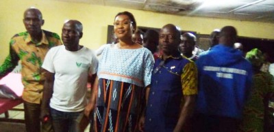Côte d'Ivoire : Myss Belmonde Dogo fait virer des secrétaires de section du PDCI du FPI d'Affi N'Guessan au RHDP