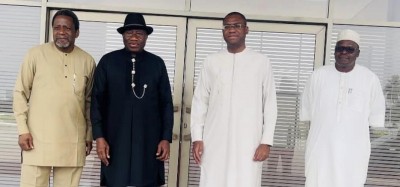 Côte d'Ivoire :  Goodluck Jonathan et autres à Abidjan pour le Forum des anciens de l'Afrique de l'Ouest