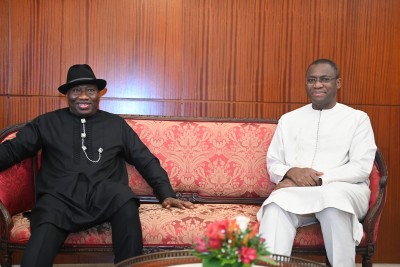 Côte d'Ivoire : Depuis Abidjan, Goodluck  Jonathan : « La démocratie n'arrive pas à relever les défis et les demandes de nos citoyens »