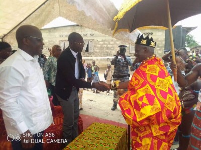 Côte d'Ivoire : Cérémonie de clôture de la fête de l'igname en pays Khô, voici les vœux de Pierre Dimba au peuple Abbey