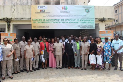 Côte d'Ivoire :    Agboville, la DGBF sensibilise sur l'interdiction de constituer des passifs, le Préfet prévient : « ce sont des fautes de gestion qui peuvent entrainer des sanctions »