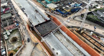 Côte d'Ivoire : Les Douze grands travaux réalisés et en cours de réalisation dans le District d'Abidjan