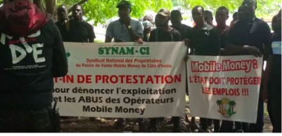 Côte d'Ivoire : Mobile money des agents en grève lancent un mot d'ordre pour un arrêt de travail