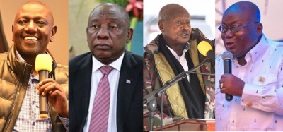 Afrique :  Top 8 des dirigeants africains les plus influents sur Twitter