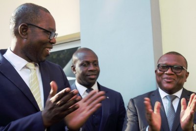 Côte d'Ivoire :    Inauguration de la salle de conférence, Amadou Coulibaly aux journalistes : «Il vous faudra, nécessairement, vous réinventer, faire preuve de dépassement, d'audace »