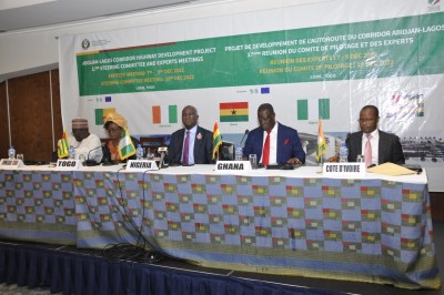 Côte d'Ivoire : Autoroute Abidjan -Lagos, la question du siège soumise aux Chefs d'États des membres du Corridor afin de finaliser la décision