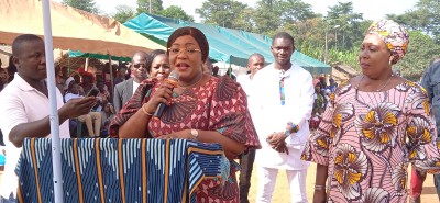 Côte d'Ivoire : Conseil Régional de l'Iffou, depuis Prikro, Harlette Badou présente le candidat du RHDP qui va arracher le siège au PDCI