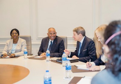 Coopération USA-Côte d'Ivoire, Patrick Achi a rencontré le patron du DFC