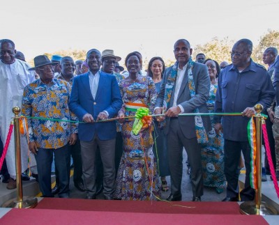 Côte d'Ivoire : Le Premier Ministre Patrick Achi inaugure l'Hôtel Communal de Boundiali
