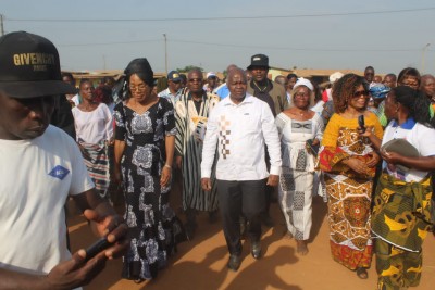 Côte d'Ivoire : À Sinfra, Hubert Oulaye au Peuple Gouro « Dieu a fait revenir Gbagbo pour reprendre le pouvoir d'État et redonner espoir au peuple ivoirien »