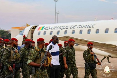 Guinée : Le nouveau jet présidentiel de Doumbouya crée la polémique
