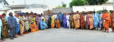 Côte d'Ivoire : Elections Régionales 2023, les chefs traditionnels  de Lakota en phase avec la candidature d'Amédé Kouakou dans de Lôh-Djiboua