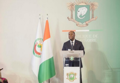 Côte d'Ivoire : Voeux 2023 au corps diplomatique, discours d'Alassane Ouattara