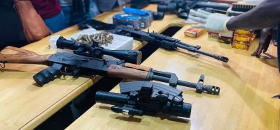 Liberia :  Une cargaison d'armes dont 450 mitrailleuses saisie au port de Monrovia, un suspect identifié