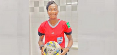 Togo :  La FIFA sélectionne Amedome Vicentia pour officier au Mondial féminin 2023