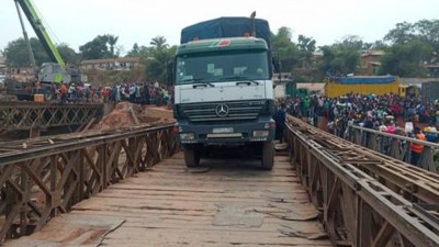 RDC : Un pont cède au passage d'un poids lourd au Kasaï, au moins cinq disparus