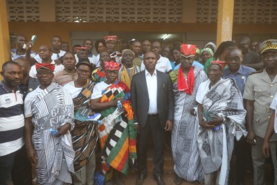 Côte d'Ivoire :    Depuis Gonaté, les Populations promettent accompagner, Mamadou Touré dans la réalisation de son rêve pour le Haut-Sassandra