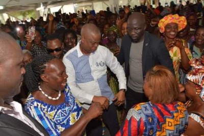 Côte d'Ivoire :  Municipales de 2023, Koné Katinan Justin aux femmes du PPA-CI : « J'ai déposé ma candidature pour être le maire de Port-Bouët »