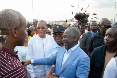 Côte d'Ivoire : Election municipale à Yopougon, Bruno Koné aux côtés d'Adama Bictogo explique le choix judicieux du président de l'Assemblée nationale pour la commune