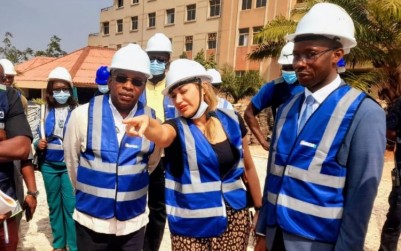 Côte d'Ivoire : Yamoussoukro, en visite sur les chantiers de rénovation de l'hôtel Président et HP Resort, Siandou Fofana interpelle les opérateurs en charges des travaux