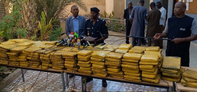 Niger :  Saisie de drogue à Niamey et démantèlement d'un réseau qui opère entre le Ghana, le Togo, le Benin, le Niger et le Mali