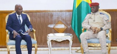 Togo-Burkina :  Le ministre Dussey porteur d'un message du Président Gnassingbé au Capitaine Ibrahim Traoré