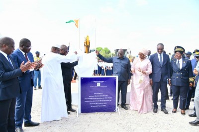 Côte d'Ivoire : Tiémoko Koné a entamé une visite de travail de 72 heures dans la Région du Hambol, voieries et inaugurations au rendez vous