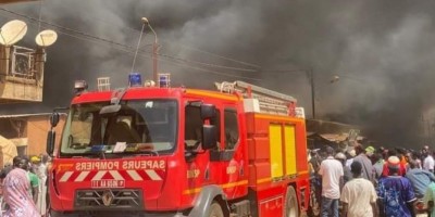 Burkina Faso : Incendie dans un marché, 800 boutiques calcinés, une enquête ouverte