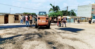 Côte d'Ivoire : La Mairie de Yopougon intensifie les travaux de réhabilitation des voiries