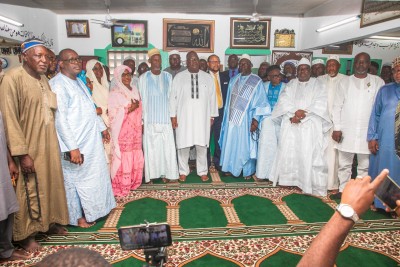 Côte d'Ivoire : Le candidat  Laurent Tchagba aux Imams  à Marcory : « Le président souhaite que la mairie soit entre les mains de ses disciples »