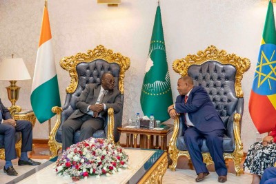 Côte d'Ivoire : Le Vice-Président de la République est arrivé en Ethiopie pour prendre part  au 36è Sommet de l'Union Africaine