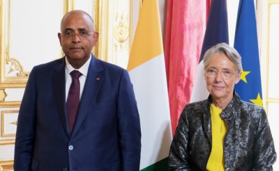 Côte d'Ivoire-France : Cocan, infrastructures, C2D, Achi fait le tour des projets avec son homologue Borne