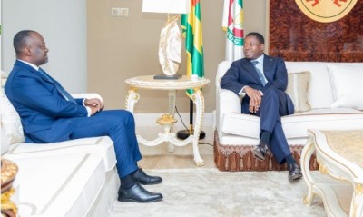 Côte d'Ivoire-Togo : En fin de mission à Lomé, l'Ambassadeur Tiémoko Moriko remercie Faure Gnassingbé pour le rôle joué dans la libération des 49 soldats