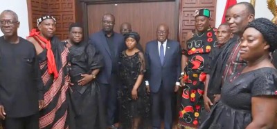 Ghana :  La famille de Christian Atsu rencontre Akufo-Addo sur les obsèques de leur fils