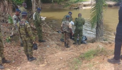 Côte d'Ivoire : Le corps d'un adjudant de l'armée retrouvé dans le fleuve Cavally, une enquête ouverte