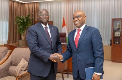 Côte d'Ivoire : Le VPR Koné s'entretient avec l'Administrateur du FMI pour la Côte d'Ivoire