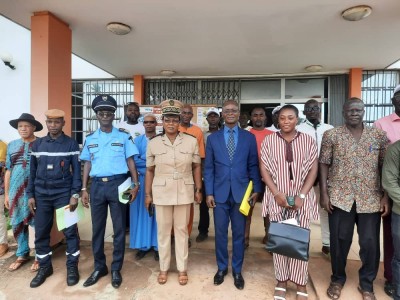 Côte d'Ivoire : Lancement officiel de la semaine sécuritaire à Gagnoa avec pour slogan : « œuvrons pour qu'il y ait zéro accident »