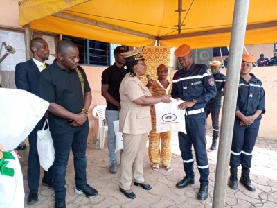 Côte d'Ivoire : Journée Mondiale de la Protection Civile célébrée à Gagnoa, 1073 interventions recensées dans la région en 2022