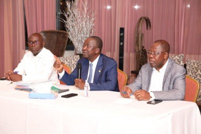 Côte d'Ivoire : Echangeant avec des cadres de Molonoublé, Ahoussou : « Il est important de se mettre au-dessus des considérations politiques »