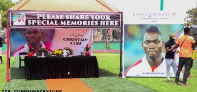Ghana :  Feu Christian Atsu à rendre à la terre le 17 mars