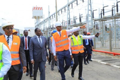 Côte d'Ivoire : Explosion d'un transformateur du poste 225 Kv de la CIE, le ministre Mamadou Sangafowa Couliblay se félicite du rétablissement rapide de l'électricité